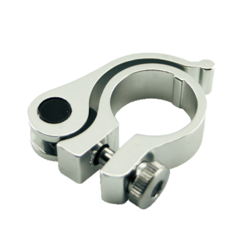 H-40 Wholesale bicycle parts CNC machining aluminum quick release BMX road bike seat clamp